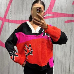 ΣΕΤ ΠΛΕΚΤΟ ΜΕ ΕΝΑ ΔΙΑΦΟΡΕΤΙΚΟ ΣΤΥΛ ΜΕ ΑΝΟΙΧΤΟ ΕΝΑ ΟΜΩ