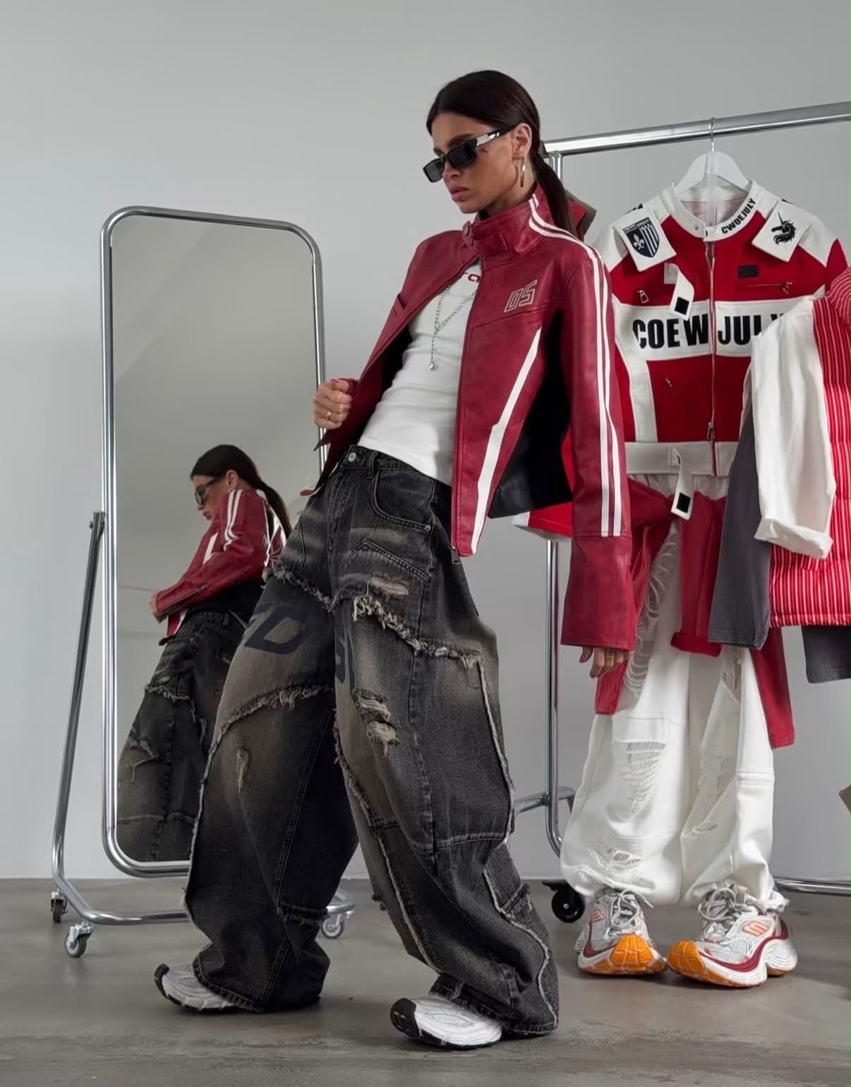 ΜΠΟΥΦΑΝ ΔΕΡΜΑΤΙΝΟ JACKET